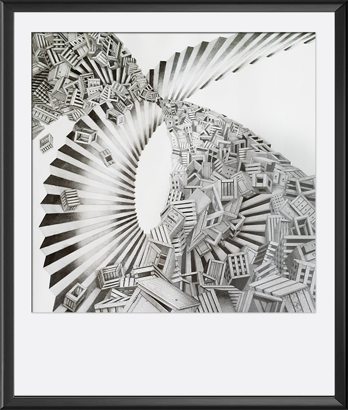 Pencil - Spiral Staircase Pencil - Spiral Staircase